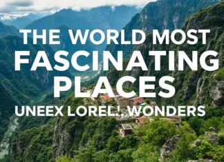 Dünyanın En İlginç Yerleri: Keşfedilmemiş Harikalar The World's Most Fascinating Places: Unexplored Wonders