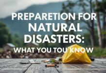 Doğal Afetlere Karşı Hazırlık: Bilinmesi Gerekenler Preparation for Natural Disasters: What You Need to Know