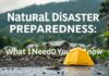 Doğal Afetlere Karşı Hazırlık: Bilinmesi Gerekenler Natural Disaster Preparedness: What You Need to Know