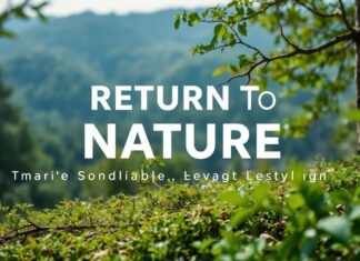 Doğaya Dönüş: Sürdürülebilir Yaşamın Önemi Return to Nature: The Importance of Sustainable Living