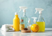 Evde Kullanılan Doğal Temizlik Ürünleri ve Faydaları Natural Cleaning Products Used at Home and Their Benefits