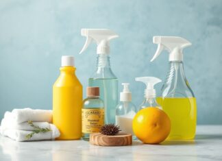 Evde Kullanılan Doğal Temizlik Ürünleri ve Faydaları Natural Cleaning Products Used at Home and Their Benefits