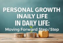 Günlük Yaşamda Kişisel Gelişim: Adım Adım İleri Gitmek Personal Growth in Daily Life: Moving Forward Step by Step