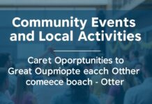 Toplum Etkinlikleri ve Yerel Aktiviteler: Birbirimizle Bağlanmak İçin Harika Fırsatlar Community Events and Local Activities: Great Opportunities to Connect with Each Other