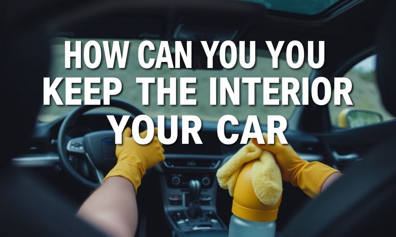 Arabanızın İç Mekanını Nasıl Temiz Tutabilirsiniz?
