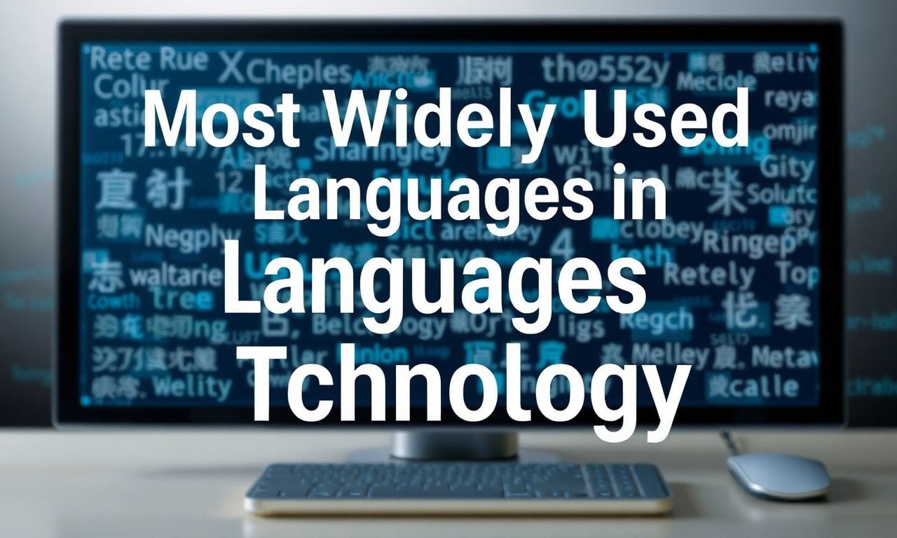 Bilgi Teknolojilerinde En Çok Kullanılan Diller