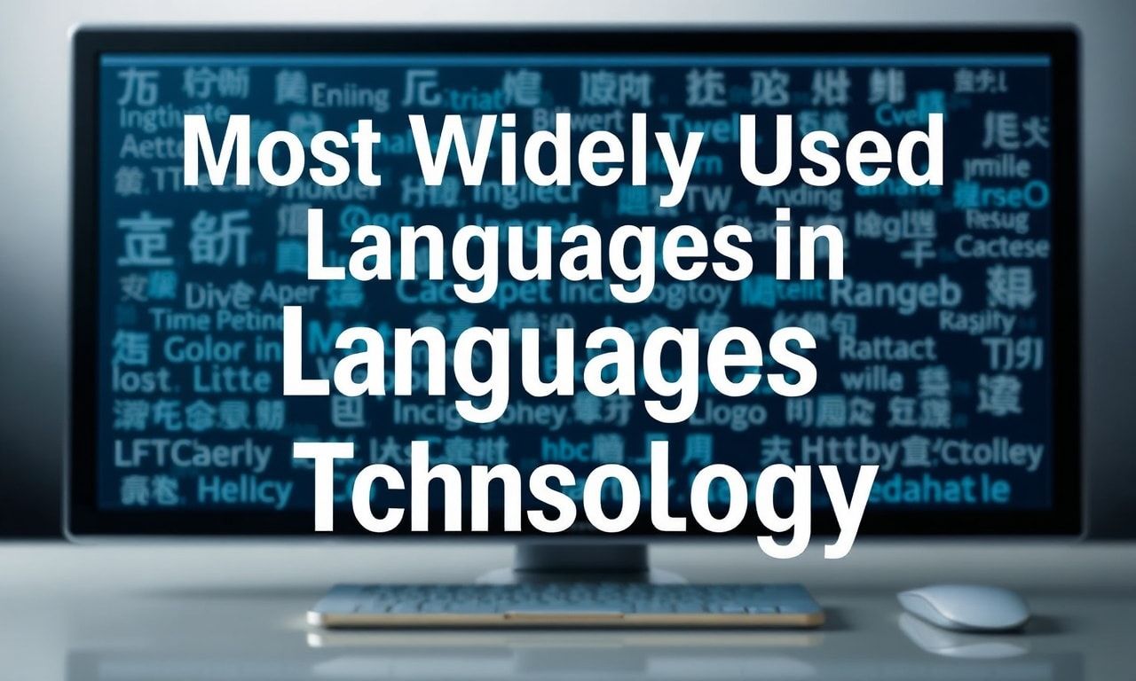 Bilgi Teknolojilerinde En Çok Kullanılan Diller