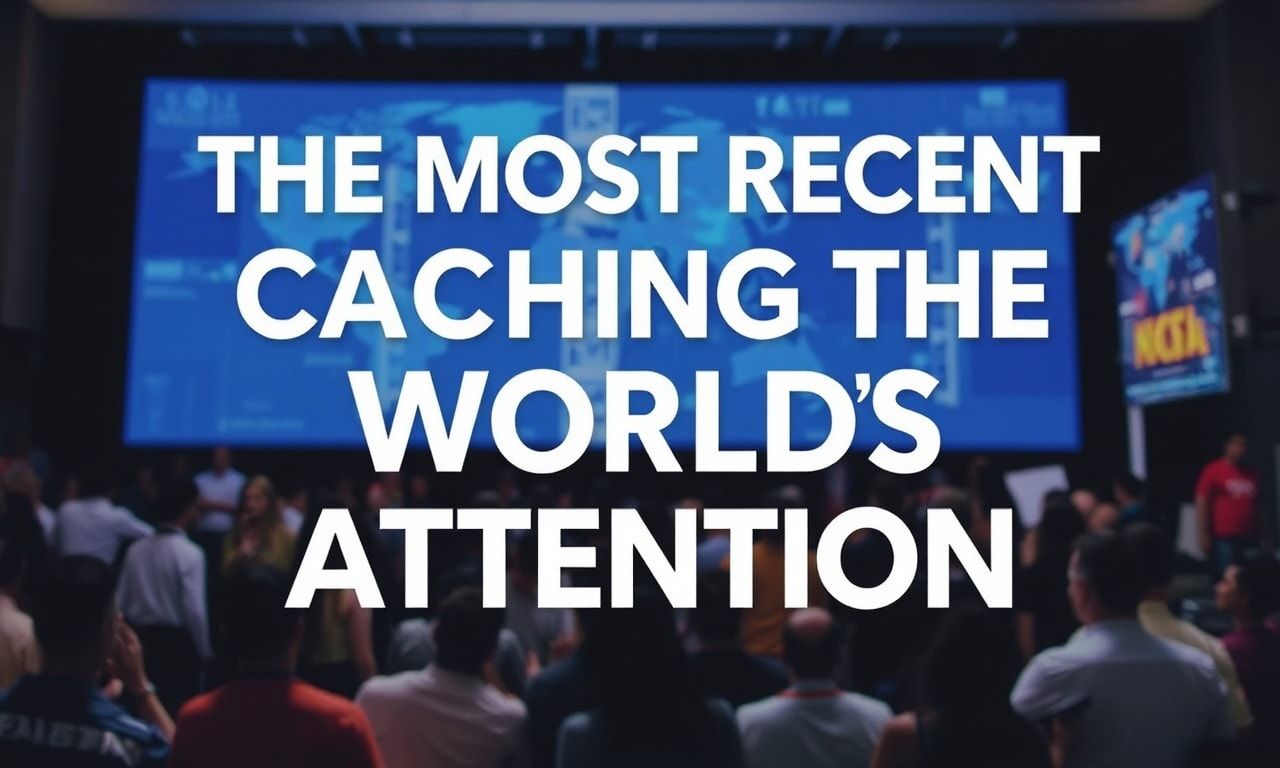 Dünya'nın Dikkatini Çeken En Güncel Olaylar