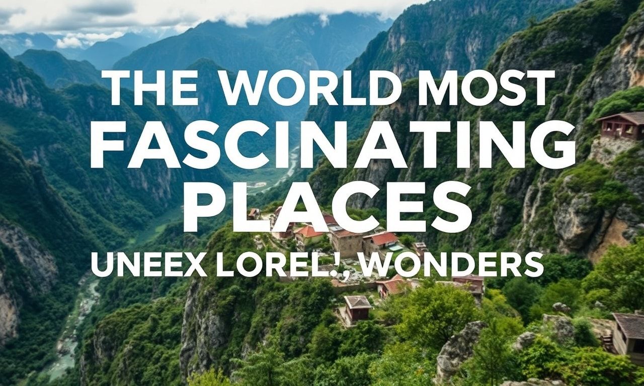 Dünyanın En İlginç Yerleri: Keşfedilmemiş Harikalar