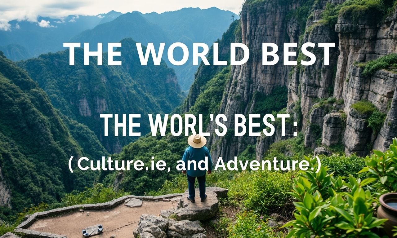Dünyanın En İyisi: Kültür, Doğa ve Macera