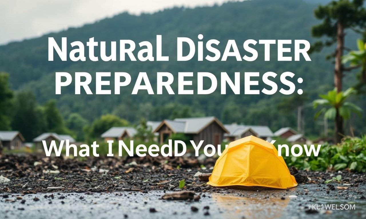 Doğal Afetlere Karşı Hazırlık: Bilinmesi Gerekenler