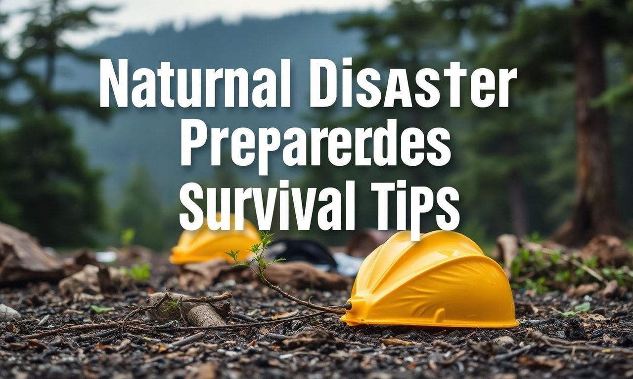 Doğal Afetlere Karşı Hazırlık: Hayatta Kalma İpuçları