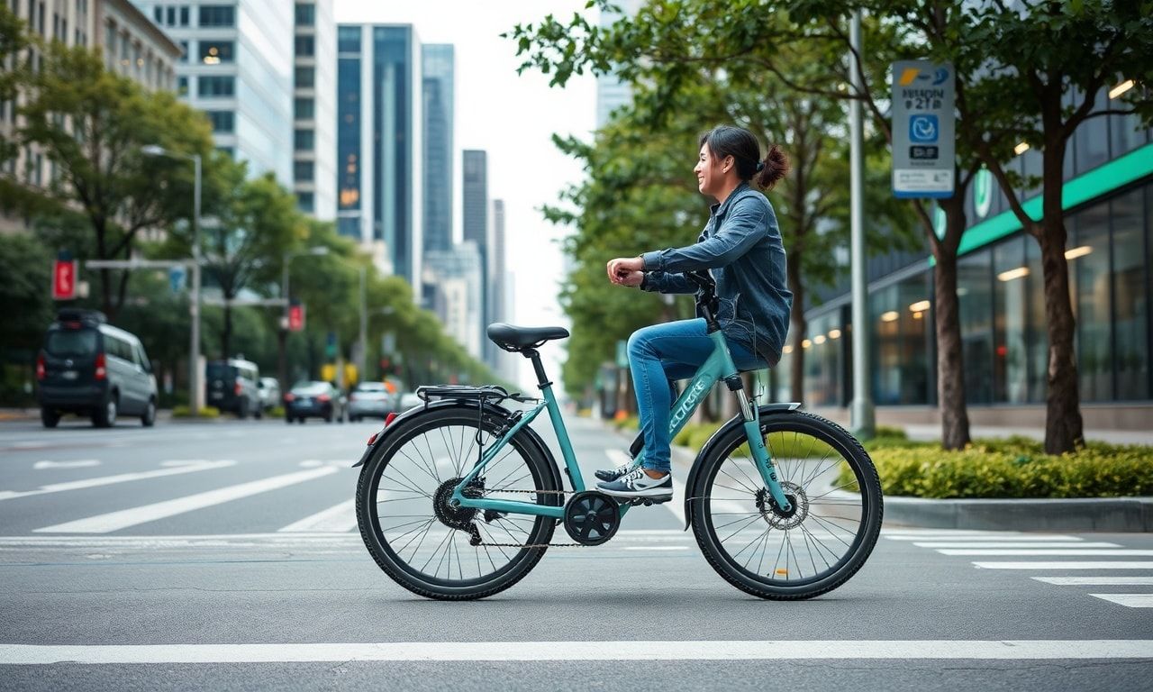 Şehirde Sürüşmeyi Deneyimleyin: Elektrikli Bisikletlerin Avantajları