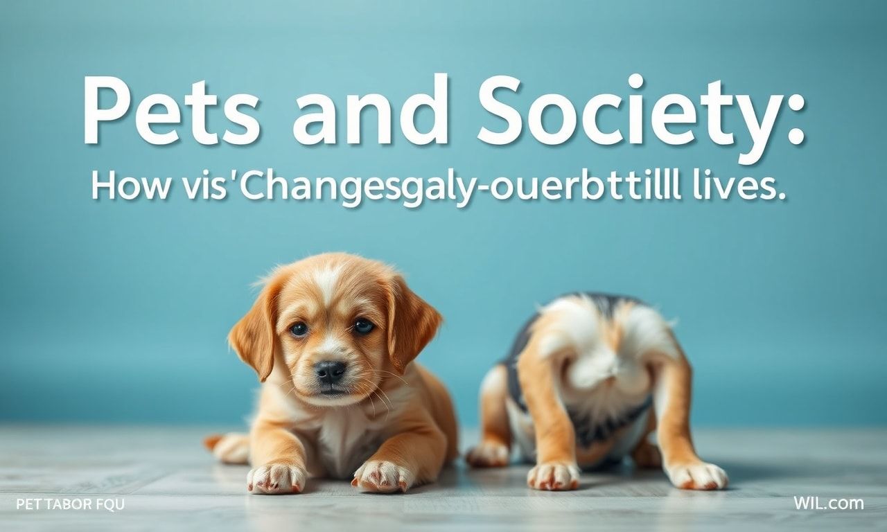 Evcil Hayvanlar ve Toplum: Birbirimizin Hayatını Nasıl Değiştiriyoruz