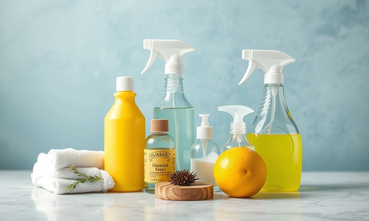 Evde Kullanılan Doğal Temizlik Ürünleri ve Faydaları