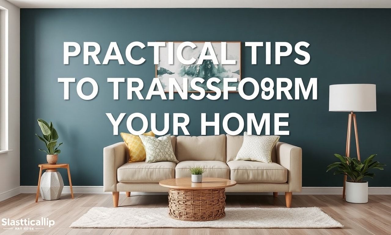 Evinizi Dönüştürmek İçin Pratik İpuçları