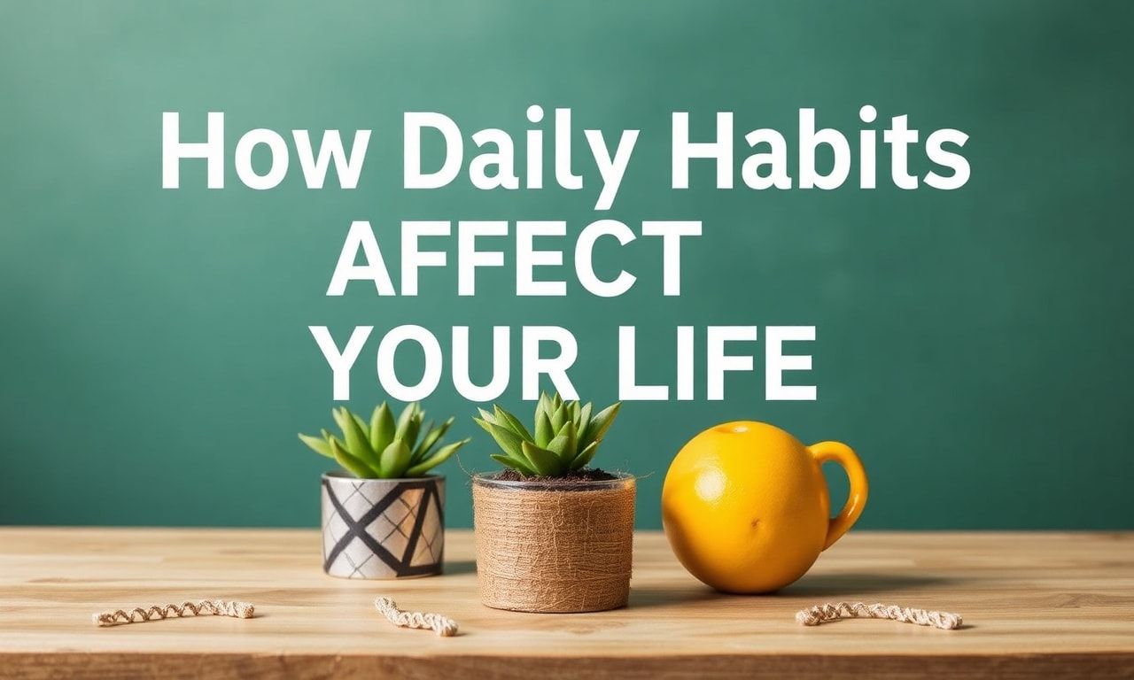Günlük Alışkanlıkların Yaşamınıza Nasıl Etki Eder