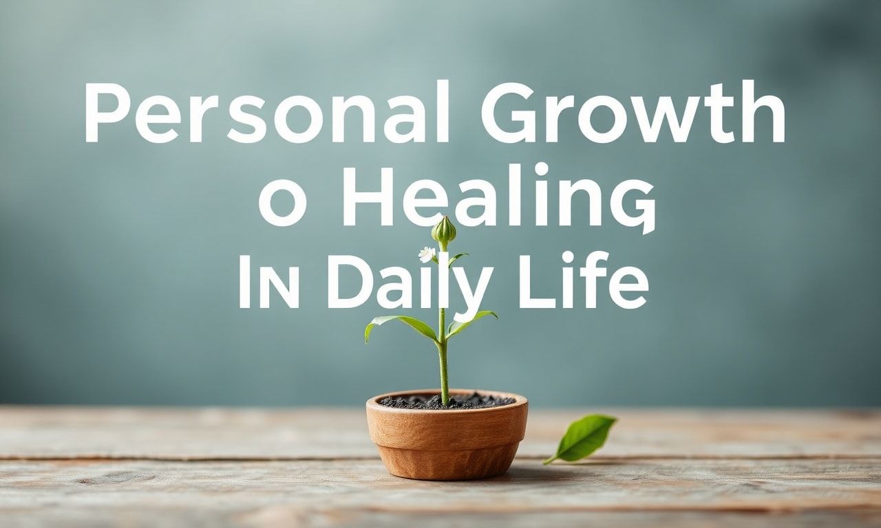 Günlük Yaşamda Kişisel Gelişim ve İyileşme