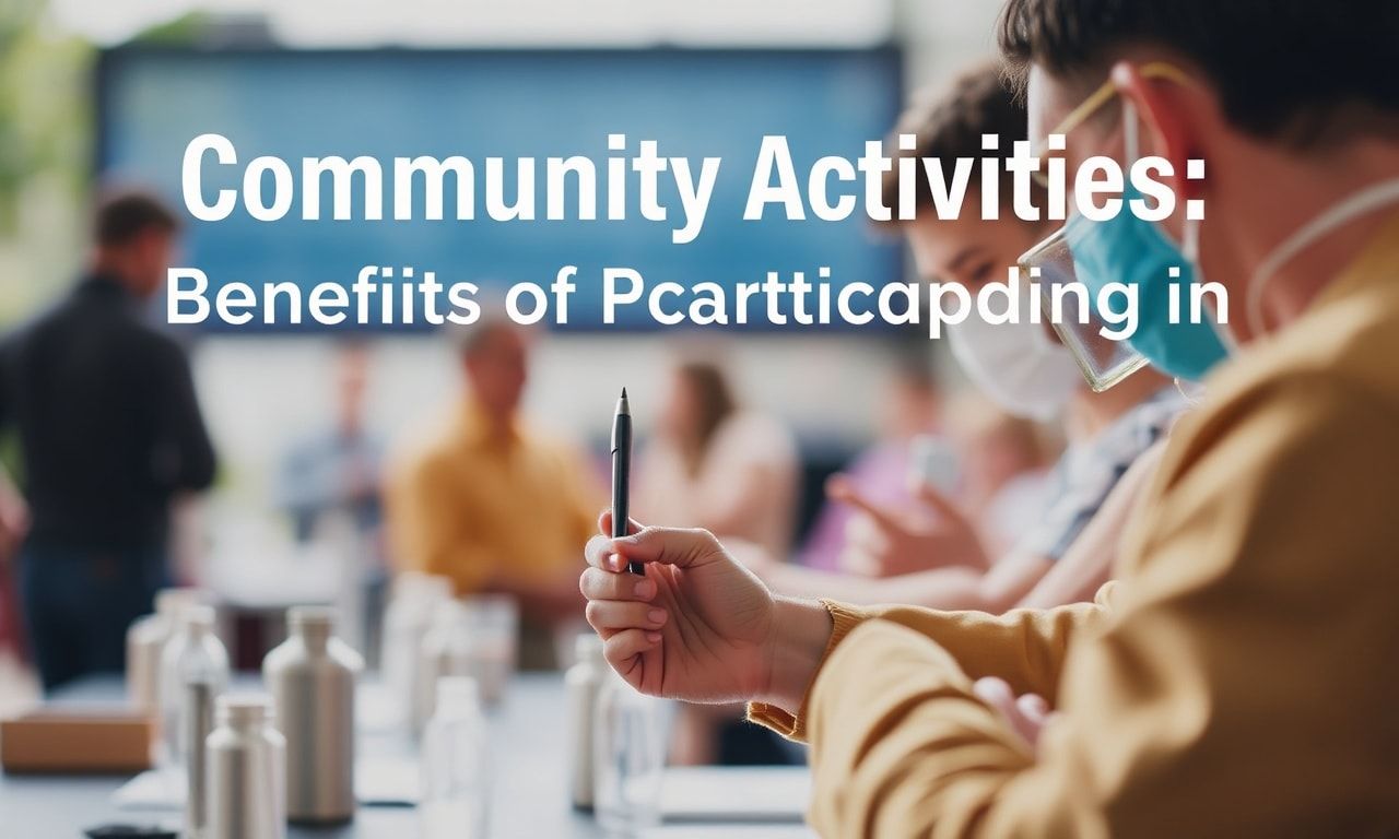 Topluluk Etkinlikleri: Yerel Etkinliklere Katılma avantajları