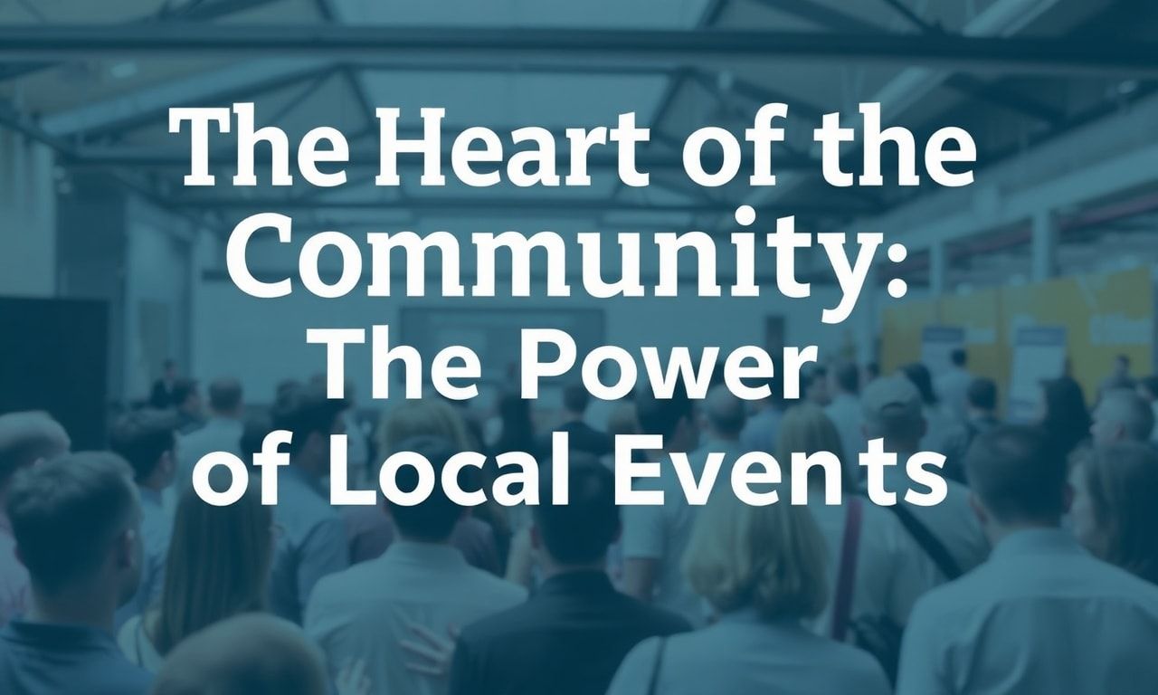 Toplumun Kalbi: Yerel Etkinliklerin Gücü